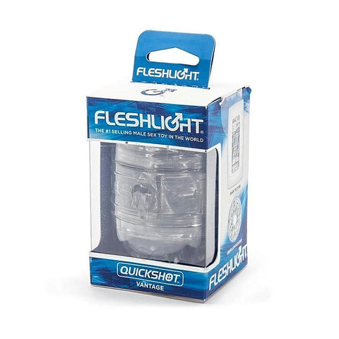Fleshlight Quickshot Vantage Stroker and Adult Lubricant Combo Pack - Fleshlight Male Masturbators