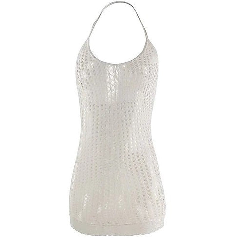 Lace Mini Dress - Hosiery