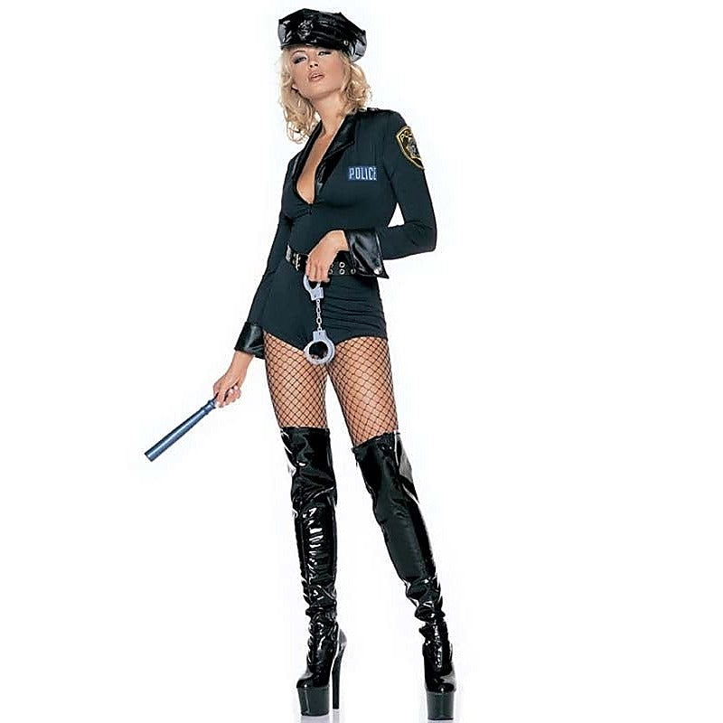 Sexy Cop Costume by Leg Avenue - Fancy Dress Ups