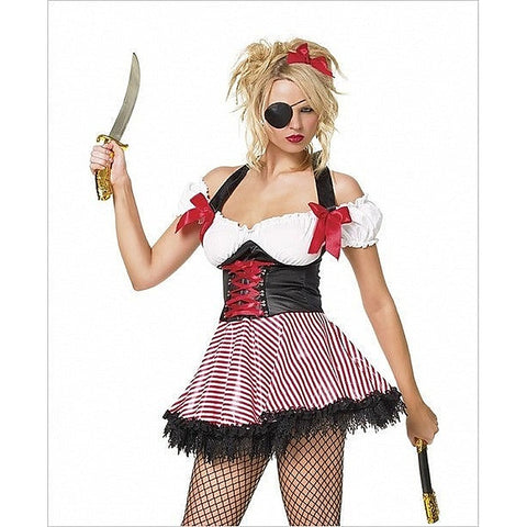 Pirate Wench Sexy Adult Costume By Leg Avenue - Fancy Dress Ups