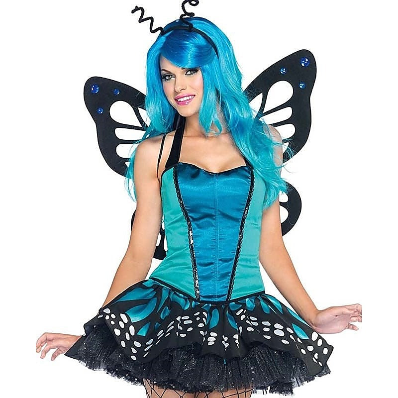 Swallowtail Butterfly Costume By Leg Avenue - Fancy Dress Ups