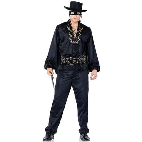 Masked Spanish Hero Costume By Leg Avenue - Fancy Dress Ups