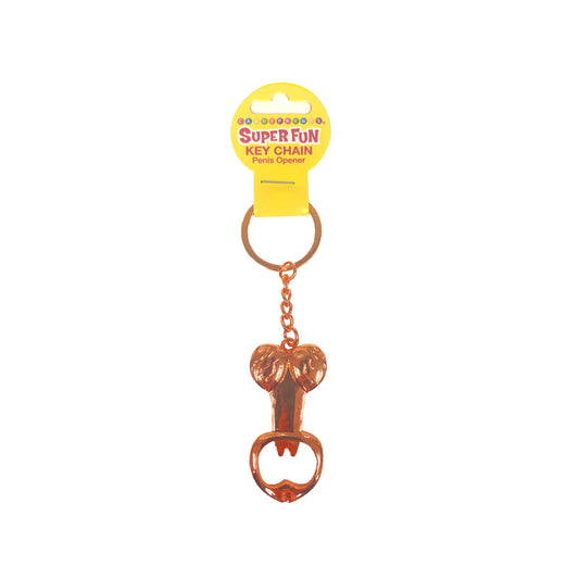 Little Genie Super Fun Penis Bottle Opener Novelty Key Chain - Party Gifts and Novelties