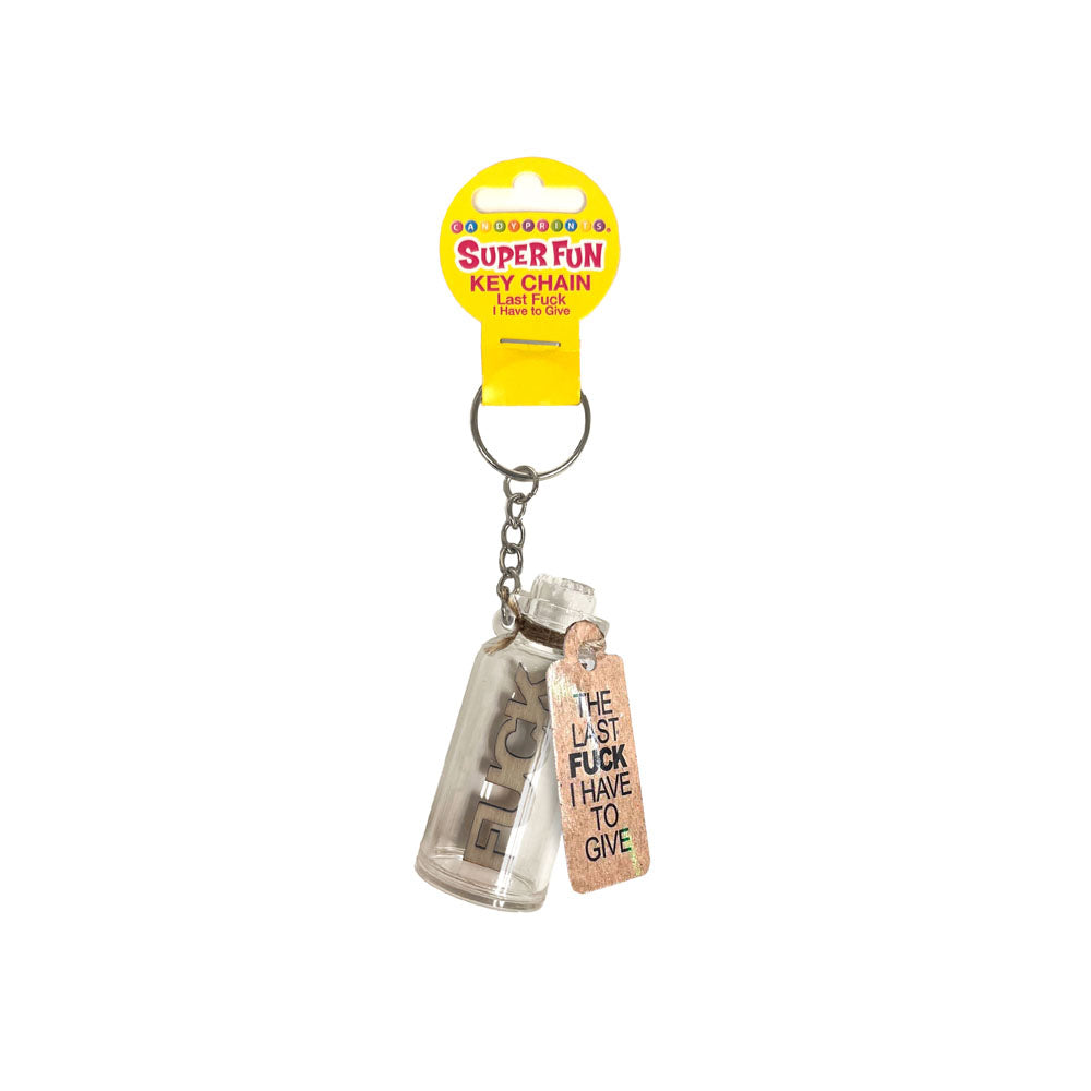 Little Genie Super Last Fuck I Have To Give Novelty Keychain - Party Gifts and Novelties