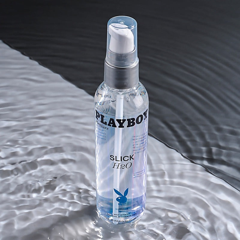 Playboy Pleasure Slick H2O Water Based Lubricant By Evolved - Water Based Lubes