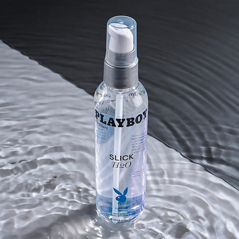 Playboy Pleasure Slick H2O Water Based Lubricant By Evolved - Water Based Lubes