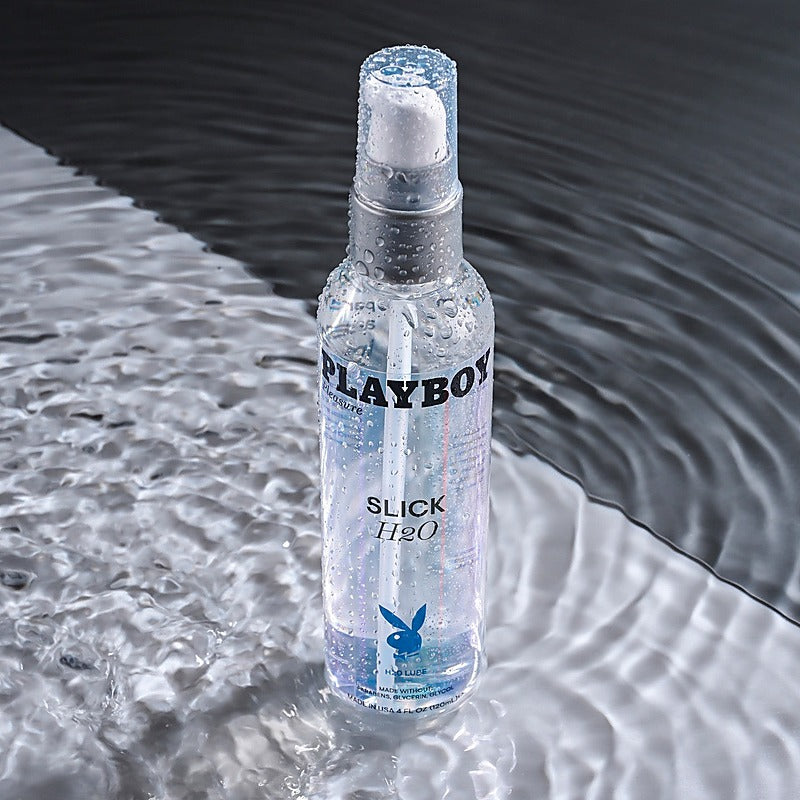 Playboy Pleasure Slick H2O Water Based Lubricant By Evolved - Water Based Lubes