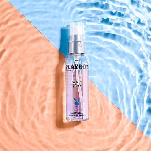 Playboy Pleasure Slick H2O Water Based Lubricant By Evolved - Water Based Lubes