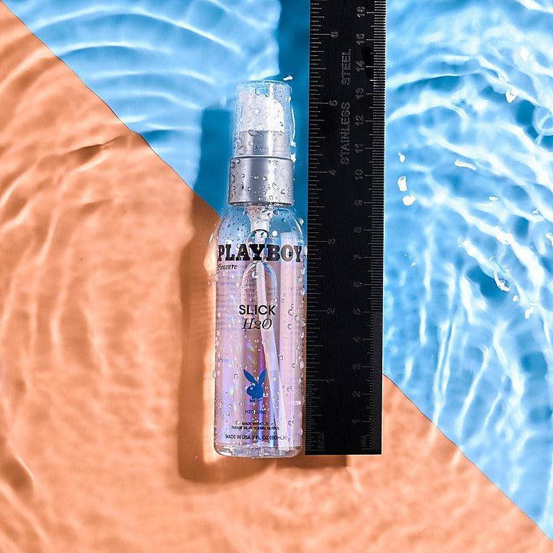 Playboy Pleasure Slick H2O Water Based Lubricant By Evolved - Water Based Lubes