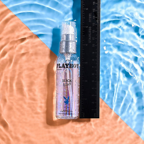Playboy Pleasure Slick H2O Water Based Lubricant By Evolved - Water Based Lubes