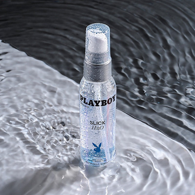 Playboy Pleasure Slick H2O Water Based Lubricant By Evolved - Water Based Lubes