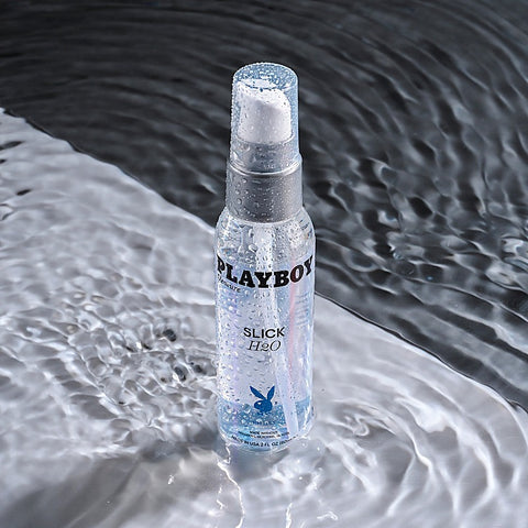 Playboy Pleasure Slick H2O Water Based Lubricant By Evolved - Water Based Lubes