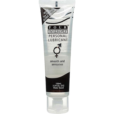 Glow N' Dark Tube Water Based Lube by Four Seasons - Water Based Lubes