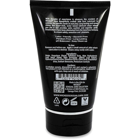 Jelle Anal Gel Unscented Lubricant By Wicked Sensual Care - Lubricants and Lotions