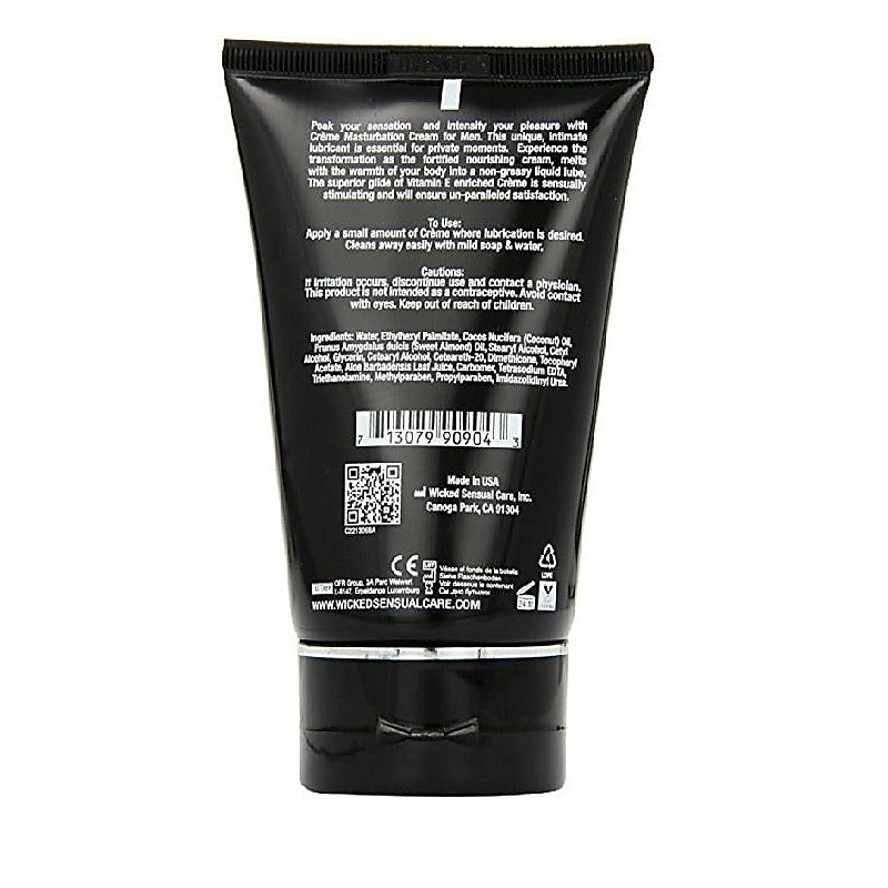 Creme To Liquid Masturbator Lube By Wicked - Silicone Based Lubes