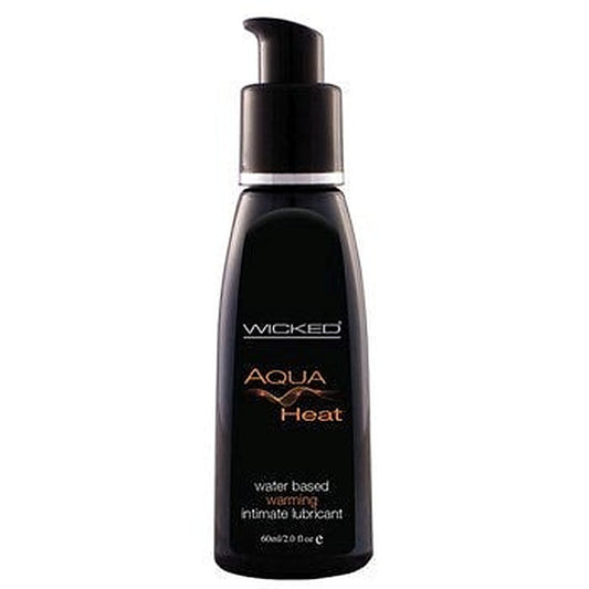 Wicked Aqua Heat Lube - Water Based Lubes