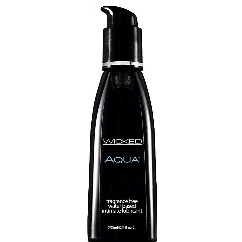 Wicked Aqua Unscented Lubricant By Wicked Sensual Care - Water Based Lubes