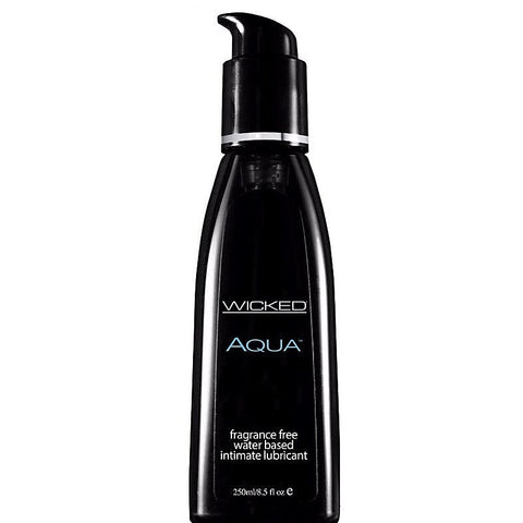 Wicked Aqua Unscented Lubricant By Wicked Sensual Care - Water Based Lubes