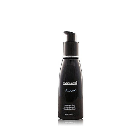 Wicked Aqua Unscented Lubricant By Wicked Sensual Care - Water Based Lubes