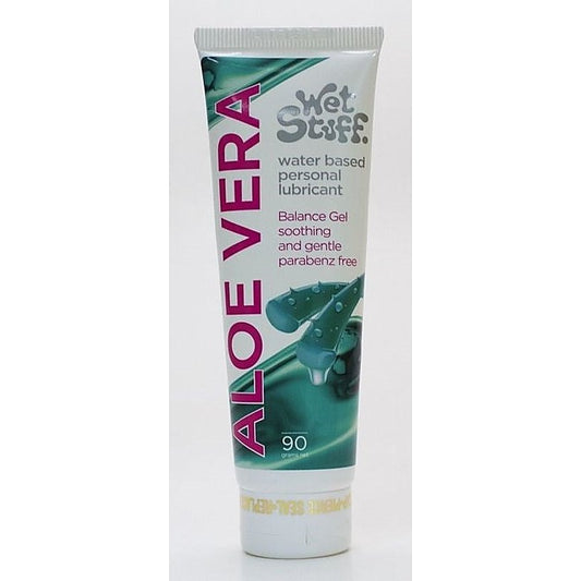 Wet Stuff Aloe Vera - Silky-Smooth Intimate Luxury - Water Based Lubes