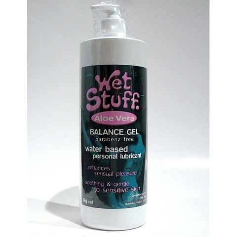 Wet Stuff Aloe Vera by Gel Works - Water Based Lubes