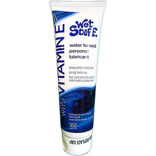 Wet Stuff With Vitamin E Lubricant Disc Top - Water Based Lubes