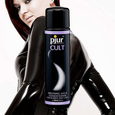 CULT Rubber and Latex Aid by Pjur - Silicone Based Lubes
