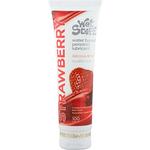 Wet Stuff Strawberry Lubricant - Water Based Lubes
