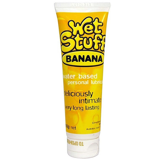 Wet Stuff Banana Lubricant - Water Based Lubes