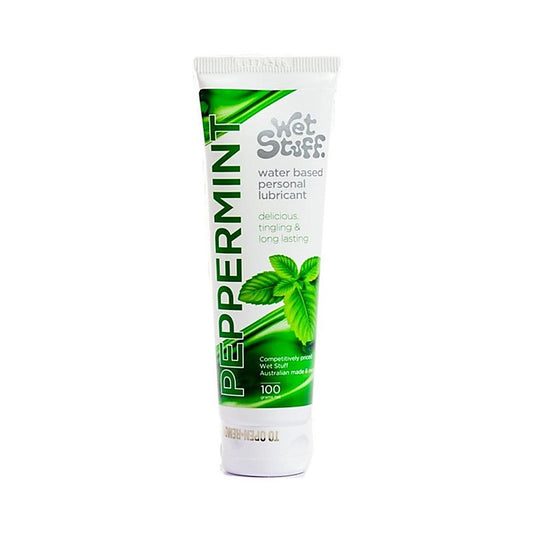 Gel Works' Wet Stuff Peppermint Pleasure Enhancer - Water Based Lubes