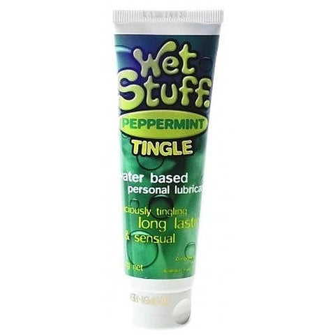 Wet Stuff Peppermint Pleasure Enhancer By Gel Works - Water Based Lubes