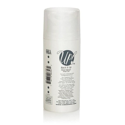 Up! Back It Up Anal Pleasure Sex Gel By California Exotics - Lubricants and Lotions