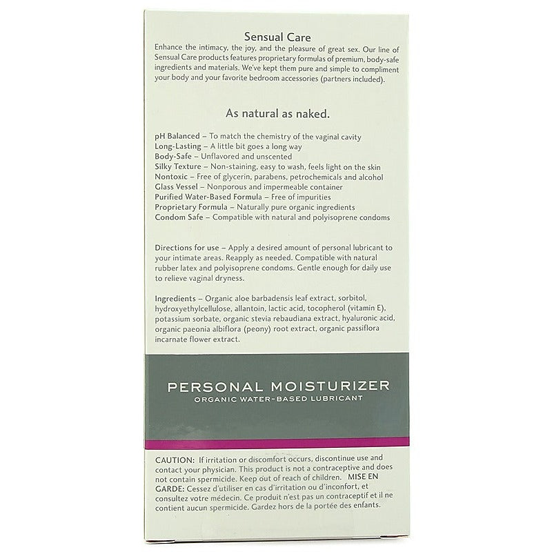 Sensual Care Personal Moisturizer Liquid By Jimmyjane - Water Based Lubes