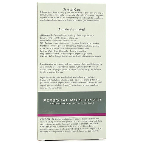 Sensual Care Personal Moisturizer Liquid By Jimmyjane - Water Based Lubes