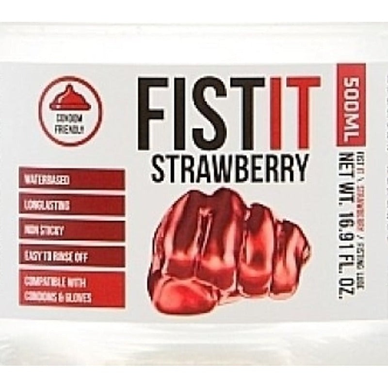 Fist-It Anal Lube Strawberry Extra Thick By Shots Toys - Water Based Lubes