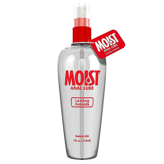 Pipedream Moist Long Lasting Anal Sex Lube 118ml - Water Based Lubes