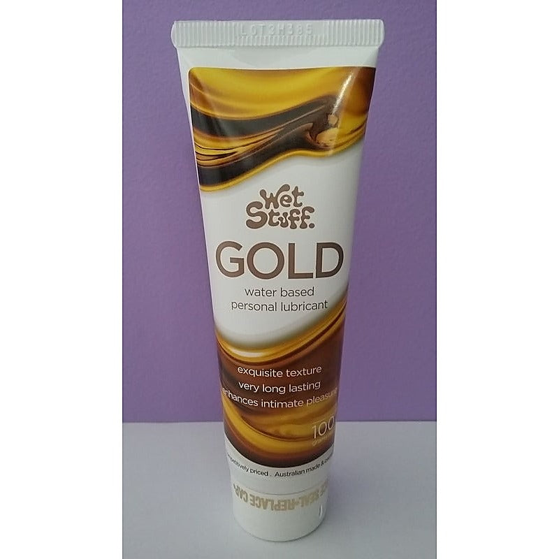 Wet Stuff Gold by Gel Works - Water Based Lubes