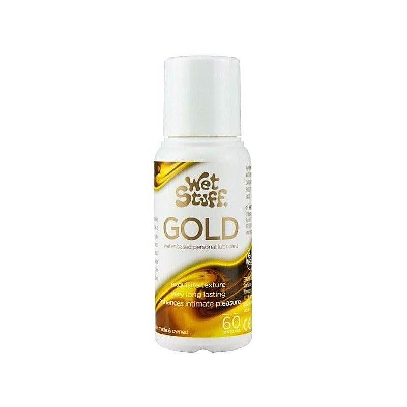 Wet Stuff Gold Disc Top by Gel Works - Water Based Lubes