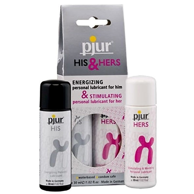 His & Hers Lubricant Pack by Pjur - Water Based Lubes