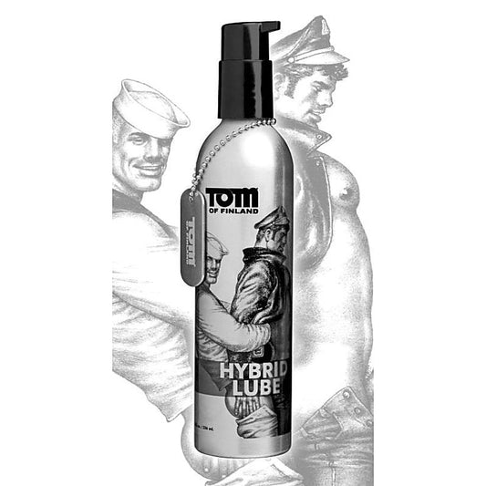 Tom of Finland Hybrid Water Based Lubricant 8oz - Water Based Lubes