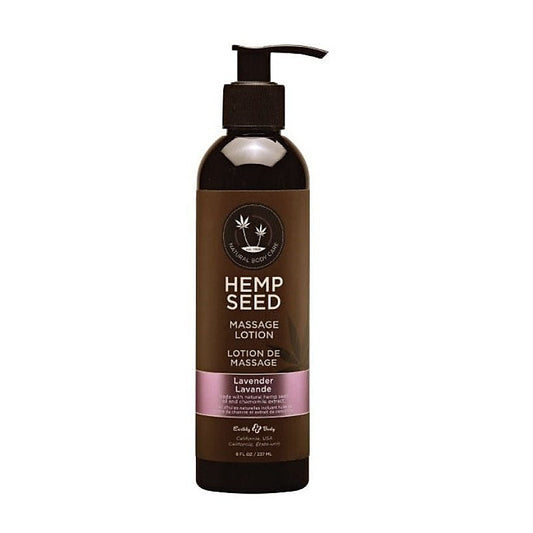 Hemp Seed Massage And Body Oil Lavender By Earthly Body - Lubricants and Lotions