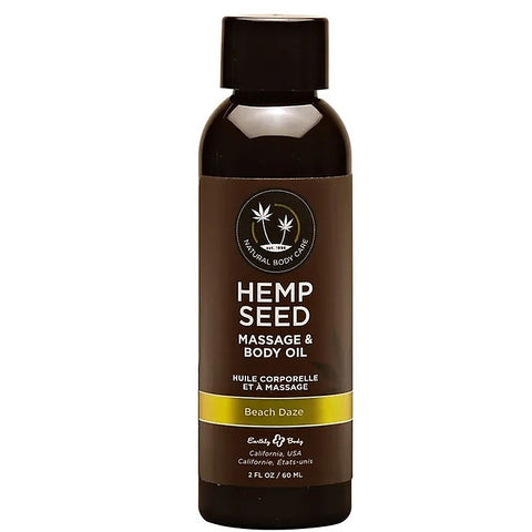 Hemp Seed Water Based Massage And Body Oil By Earthly Body - Sex Pheromones and Perfumes