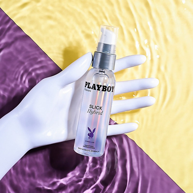 Playboy Pleasure Slick Hybrid Lubricant By Evolved - Water Based Lubes