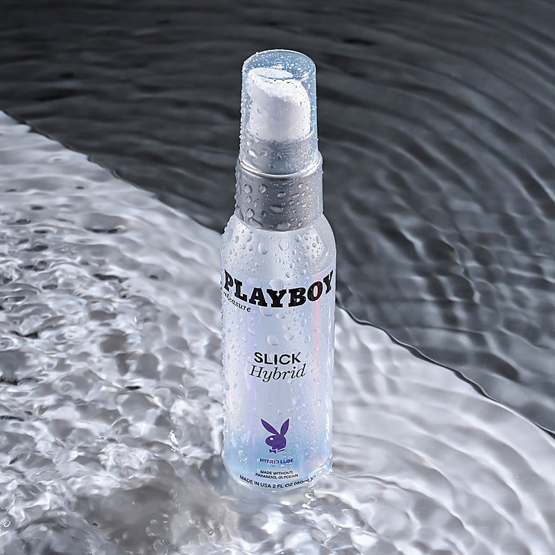 Playboy Pleasure Slick Hybrid Lubricant By Evolved - Water Based Lubes
