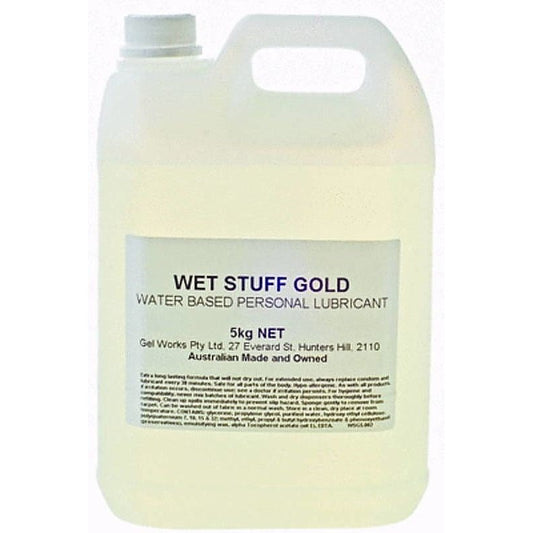 Wet Stuff Gold 5kg - Water Based Lubes