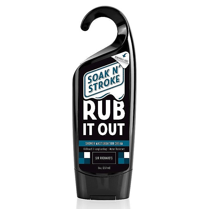 Sir Richards Soak N Stroke Rub It Out By Pipedream Products - Silicone Based Lubes