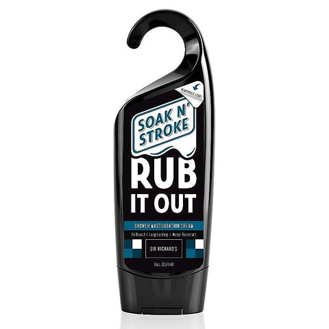 Sir Richards Soak N Stroke Rub It Out By Pipedream Products - Silicone Based Lubes