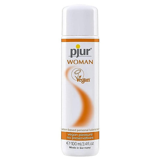 Pjur Woman Vegan Water-Based Personal Lubricant 100ml - Water Based Lubes
