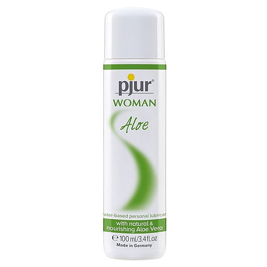 Pjur Woman Aloe Water-Based Personal Lubricant 100ml - Water Based Lubes