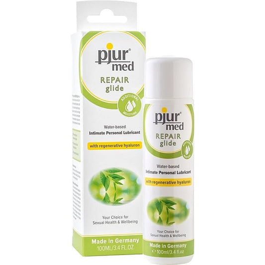 Pjur Med Repair Glide - Soothing Intimate Lubricant with Extra Moisture - Water Based Lubes